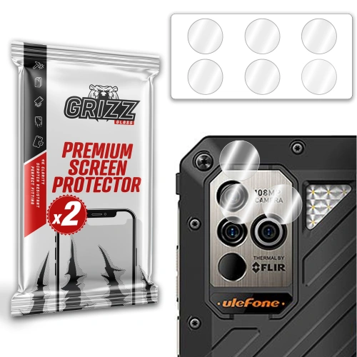 Buy GrizzGlass HybridGlass Camera Ulefone Power Armor 19T - GRZ4804 - {ean13} - Home Screen Store Europe