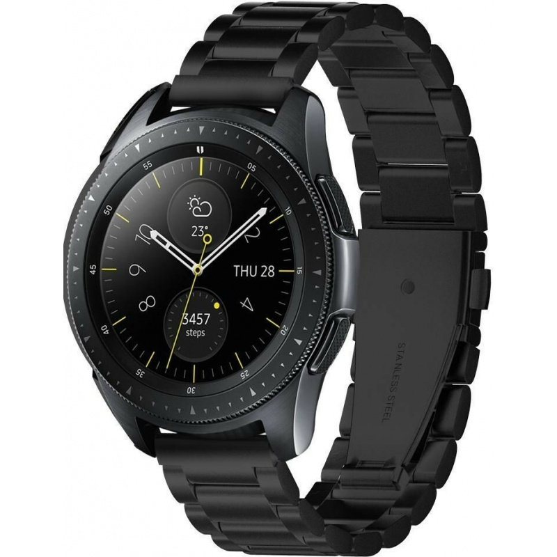Kup Pasek Spigen Modern Fit Band Samsung Galaxy Watch 4/5/5 Pro/6 Black - 8809613765014 - SPN830BLK - Homescreen.pl