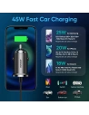 Kup Autós töltő Joyroom C-A35 2-portos autós töltő PD 45W QC 3.0 Fekete - JYR735 - {ean13} - Sklep Home Screen