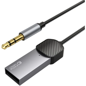 Kabel Tech-Protect Ultraboost Bluetooth Aux Audio Adapter Grey