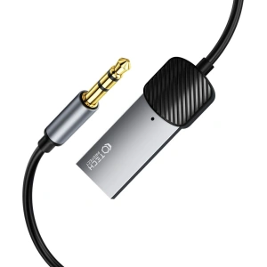 Kabel Tech-Protect Ultraboost Bluetooth Aux Audio Adapter Grey