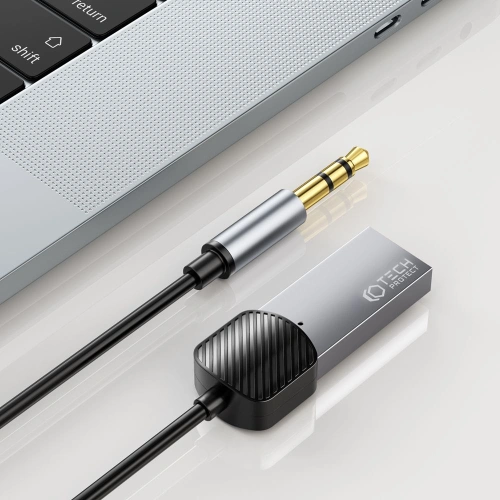Kup Kábel Tech-Protect Ultraboost Bluetooth Aux Audio Adapter Szürke - THP1932 - {ean13} - Sklep Home Screen