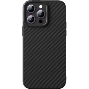 Kup Magnetyczne etui Baseus Synthetic Fiber Series Apple iPhone 14 Pro (czarne) + szkło hartowane + zestaw czyszczący - BSU4039 - {ean13} - Sklep Home Screen
