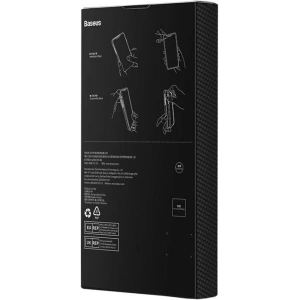 Kup Etui magnetic Baseus Seria Fibre Sintetice Apple iPhone 14 Pro (negru) + sticlă temperată + set de curățare - BSU4039 - {ean13} - Sklep Home Screen