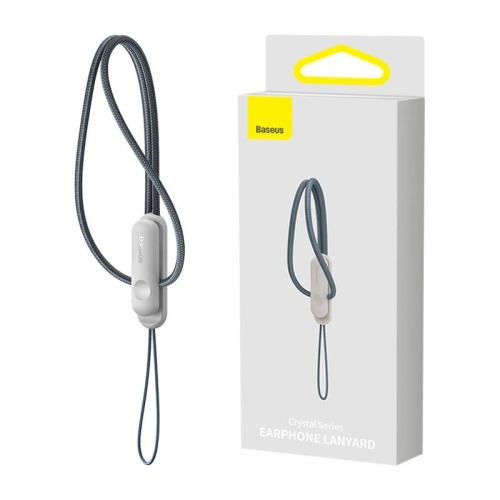 Buy Baseus Crystal Series Earphone Lanyard (gray) - BSU4040 - {ean13} - Home Screen Store Europe
