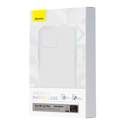 Kup Etui Baseus Crystal Series Clear Apple iPhone 11 Pro (transparent) + sticlă securizată + set de curățare - BSU4045 - {ean13} - Sklep Home Screen
