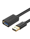 Cablul USB 3.0 UGREEN 10368B, masculin, 1m (negru)