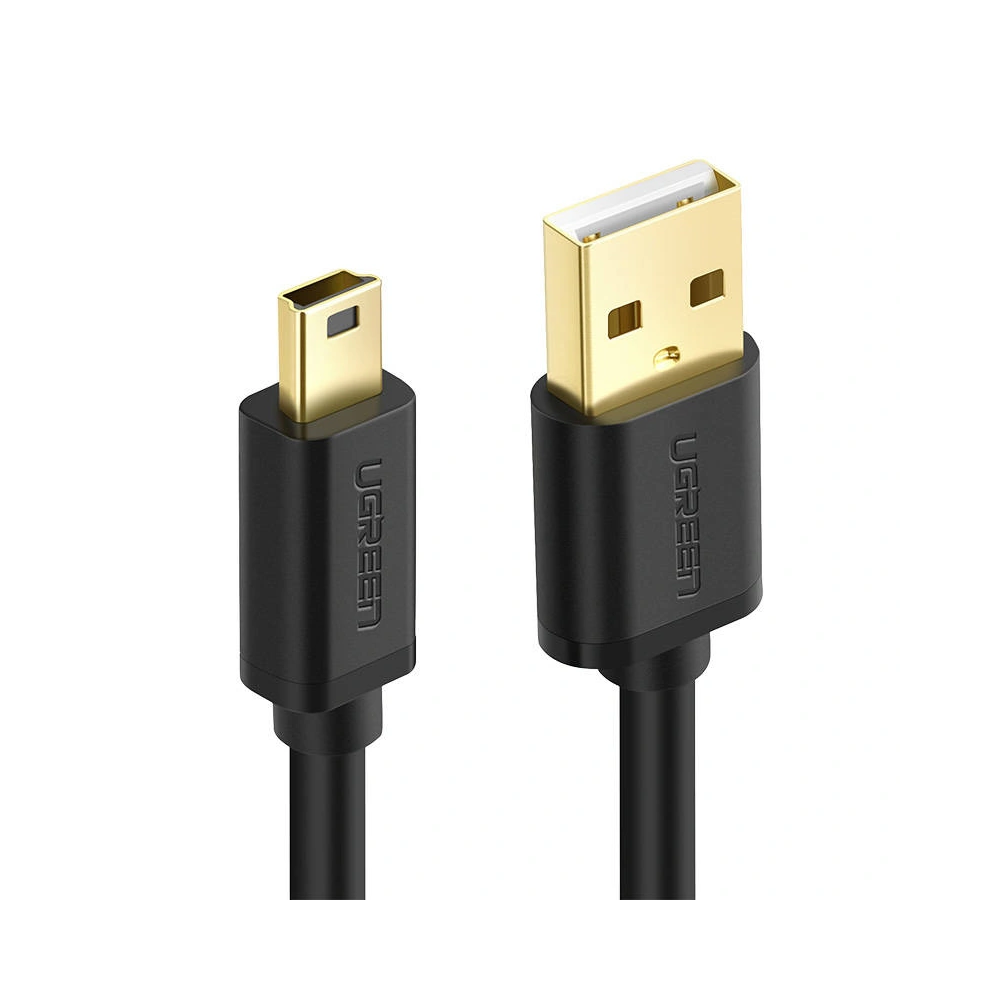 Kabel USB 2.0 UGREEN 10355B, męski, mini USB, 1m