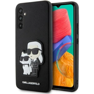 Buy Karl Lagerfeld KLHCA54SANKCPK Samsung Galaxy A54 5G hardcase black Saffiano Karl & Choupette - KLD1567 - {ean13} - Home Screen Store Europe