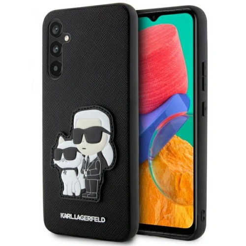 Buy Karl Lagerfeld KLHCA54SANKCPK Samsung Galaxy A54 5G hardcase black Saffiano Karl & Choupette - KLD1567 - {ean13} - Home Screen Store Europe
