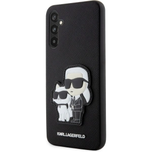 Buy Karl Lagerfeld KLHCA54SANKCPK Samsung Galaxy A54 5G hardcase black Saffiano Karl & Choupette - KLD1567 - {ean13} - Home Screen Store Europe