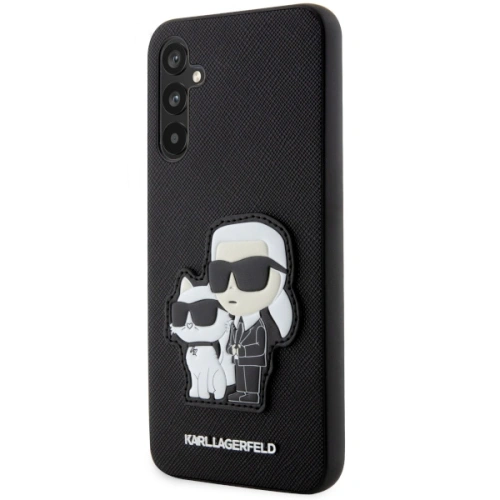 Kup Etui Karl Lagerfeld KLHCA54SANKCPK Samsung Galaxy A54 5G hardcase czarny/black Saffiano Karl & Choupette - KLD1567 - {ean13} - Sklep Home Screen