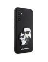 Kup Etui Karl Lagerfeld KLHCA54SANKCPK Samsung Galaxy A54 5G kemény tok fekete/szürke Saffiano Karl & Choupette - KLD1567 - {ean13} - Sklep Home Screen