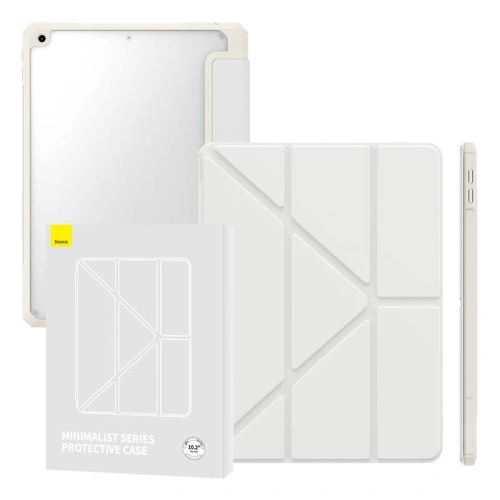 Kup Etui Baseus Minimalist Apple iPad 10.2 2019/2020/2021 (7., 8. i 9. generacji) (białe) - BSU4062 - {ean13} - Sklep Home Screen