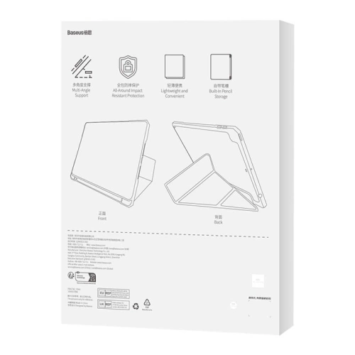 Kup Etui Baseus Minimalist Apple iPad 10.2 2019/2020/2021 (7., 8. i 9. generacji) (białe) - BSU4062 - {ean13} - Sklep Home Screen
