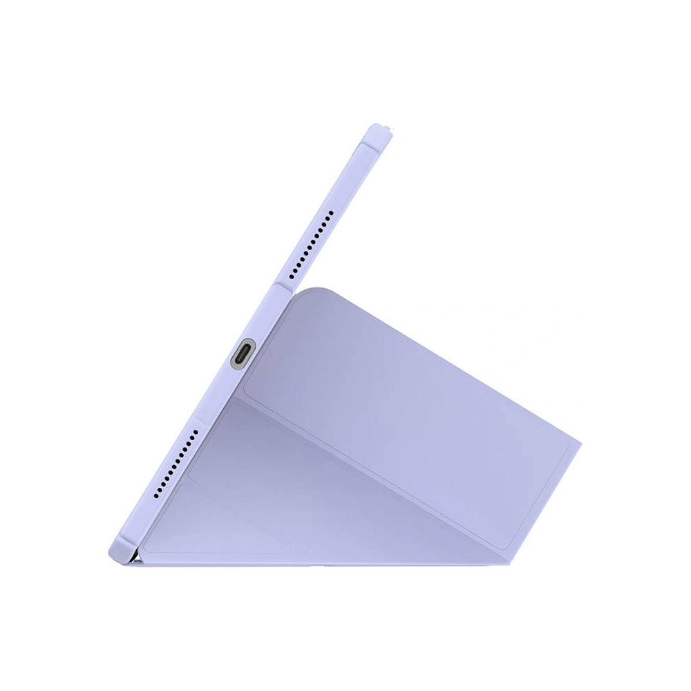 Etui Baseus Minimalist Apple iPad Air 10.9 2020/2022 (4. i 5. generacji) / iPad Air 11 2024 (6. generacji) (fioletowe)