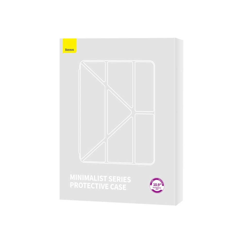 Etui Baseus Minimalist Apple iPad Air 10.9 2020/2022 (4. i 5. generacji) / iPad Air 11 2024 (6. generacji) (fioletowe)