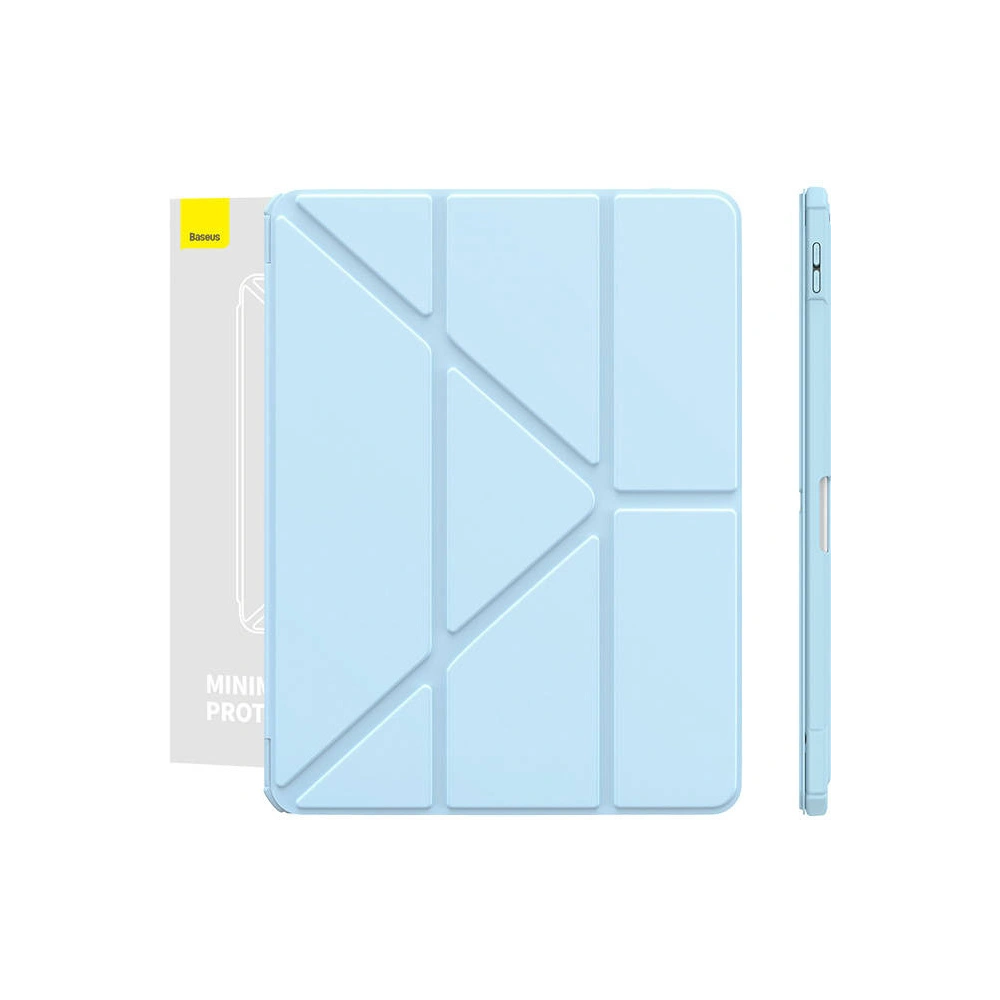 Etui Baseus Minimalist Apple iPad Air 10.9 2020/2022 (4. i 5. generacji) / iPad Air 11 2024 (6. generacji) (niebieskie)