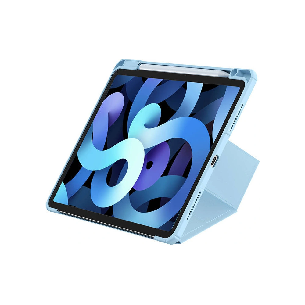 Etui Baseus Minimalist Apple iPad Air 10.9 2020/2022 (4. i 5. generacji) / iPad Air 11 2024 (6. generacji) (niebieskie)