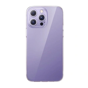 Etui Baseus Crystal Clear Apple iPhone 14 Pro Max (transparent) + sticlă temperată + set de curățare