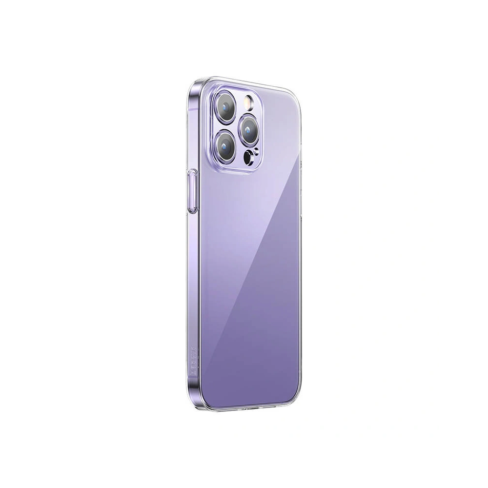 Etui Baseus Crystal Clear Apple iPhone 14 Pro Max (transparentne) + szkło hartowane + zestaw czyszczący