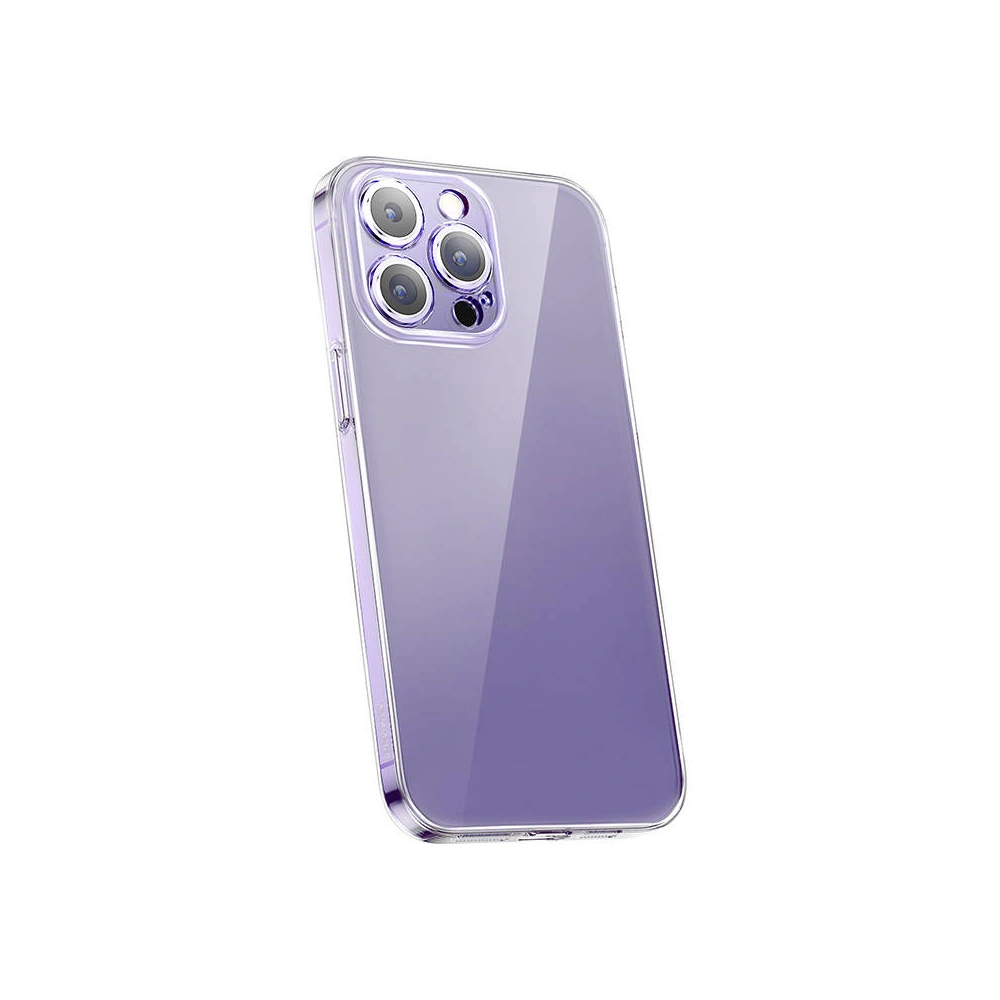 Etui Baseus Crystal Clear Apple iPhone 14 Pro Max (transparentne) + szkło hartowane + zestaw czyszczący