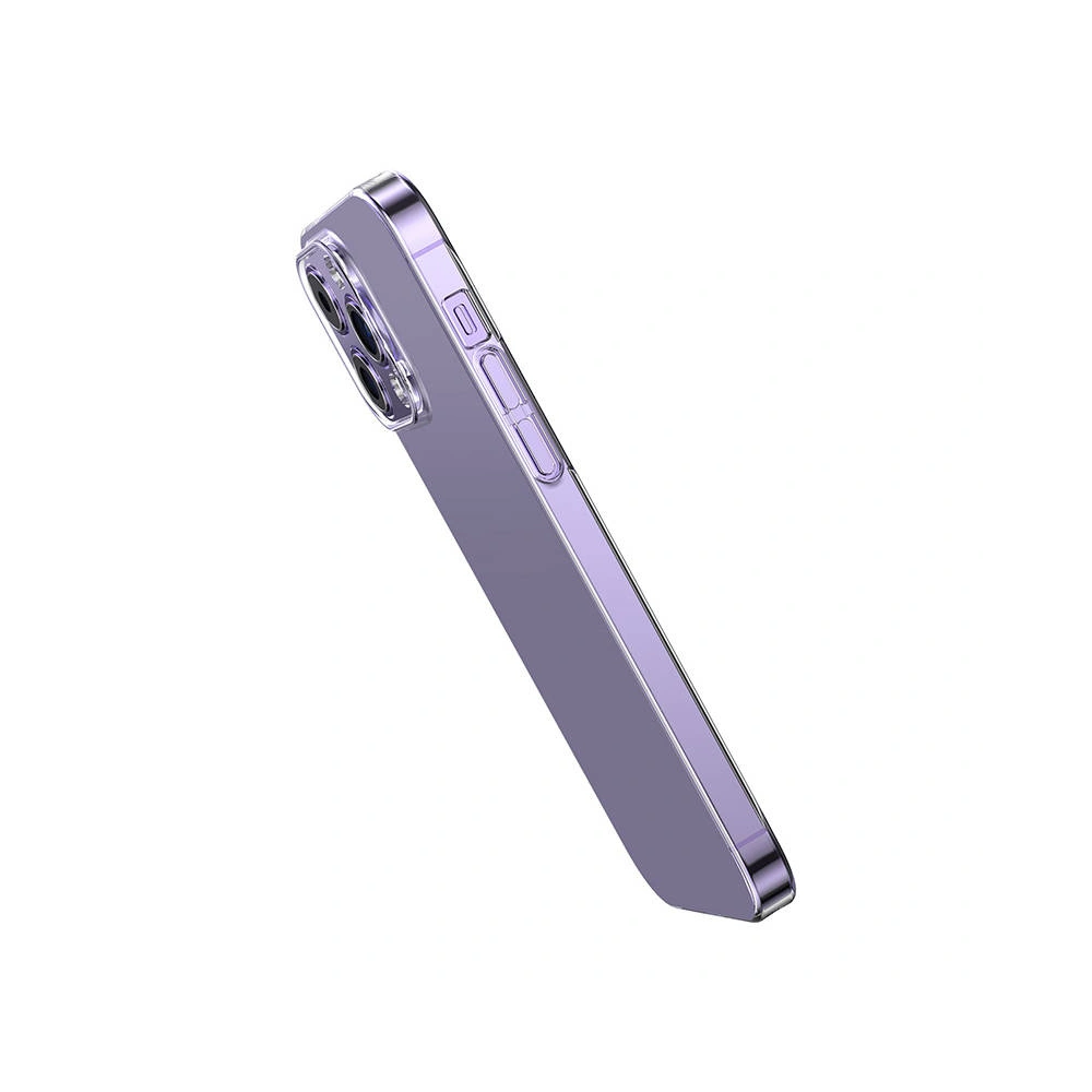 Etui Baseus Crystal Clear Apple iPhone 14 Pro Max (transparentne) + szkło hartowane + zestaw czyszczący