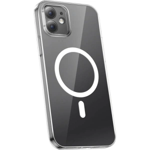 Baseus Magnetic Crystal Clear Apple iPhone 12 (clear) + tempered glass + cleaner kit