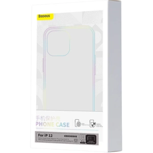 Baseus Magnetic Crystal Clear Apple iPhone 12 (clear) + tempered glass + cleaner kit