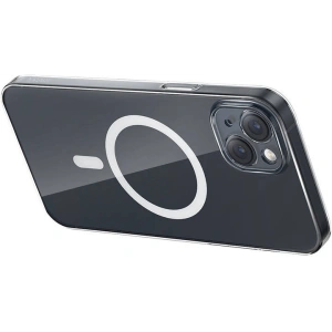Kup Etui Baseus Magnetic Crystal Clear Apple iPhone 13 (átlátszó) + edzett üveg + tisztító készlet - BSU4070 - {ean13} - Sklep Home Screen