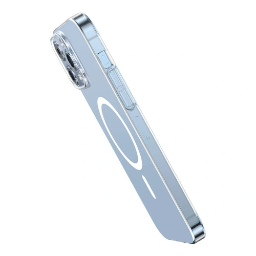 Kup Etui Baseus Magnetic Crystal Clear Apple iPhone 14 Pro (transparent) + sticlă întărită + set de curățare - BSU4071 - {ean13} - Sklep Home Screen