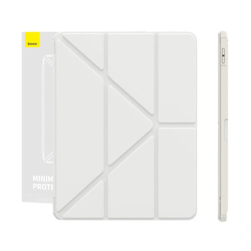 Kup Baseus Apple Tasche Minimalist iPad Air 10.9 2020/2022 (4. und 5. Generation) / iPad Air 11 2024 (6. Generation) (weiß) - BSU4080 - {ean13} - Sklep Home Screen