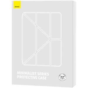Kup Etui Baseus Minimalist Apple iPad Air 10.9 2020/2022 (4. și 5. generație) / iPad Air 11 2024 (6. generație) (alb) - BSU4080 - {ean13} - Sklep Home Screen