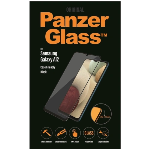 Kup Tvrzené sklo PanzerGlass E2E Regular Samsung Galaxy A12 černé/czerny - PZG390 - {ean13} - Sklep Home Screen