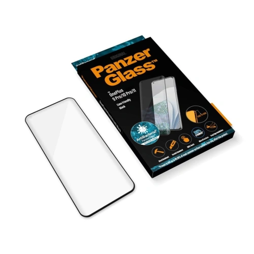 Kup Tvrzené sklo PanzerGlass E2E Microfracture OnePlus 9 Pro Case Friendly černé/black Antibakteriální - PZG386 - {ean13} - Sklep Home Screen