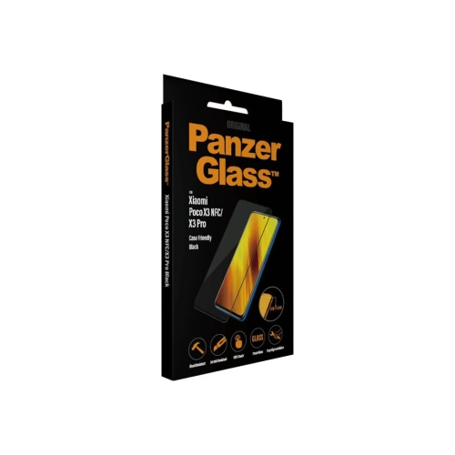 Kup Edzett üveg PanzerGlass E2E Regular Xiaomi Poco X3 NFC/X3 Pro Case Friendly fekete/black - PZG391 - {ean13} - Sklep Home Screen