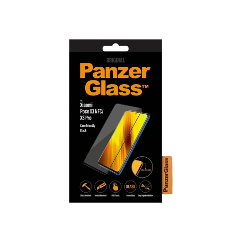 Kup Edzett üveg PanzerGlass E2E Regular Xiaomi Poco X3 NFC/X3 Pro Case Friendly fekete/black - PZG391 - {ean13} - Sklep Home Screen