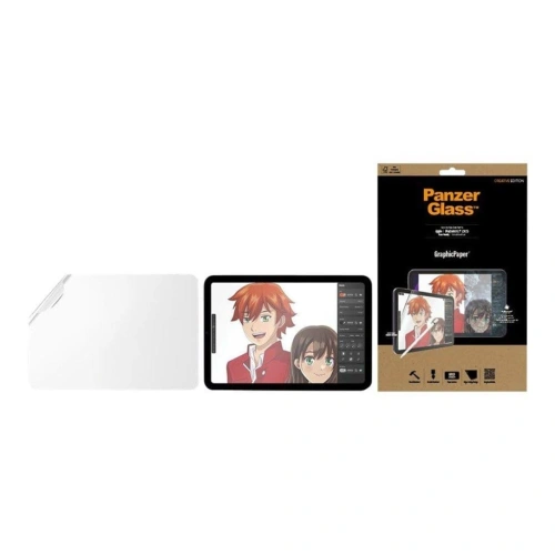 Kup Védőfólia PanzerGlass GraphicPaper Apple iPad mini 2021 (6. generáció) / iPad mini 8.3" 2024 7gen Case Friendly Antibakteriális - PZG393 - {ean13} - Sklep Home Screen