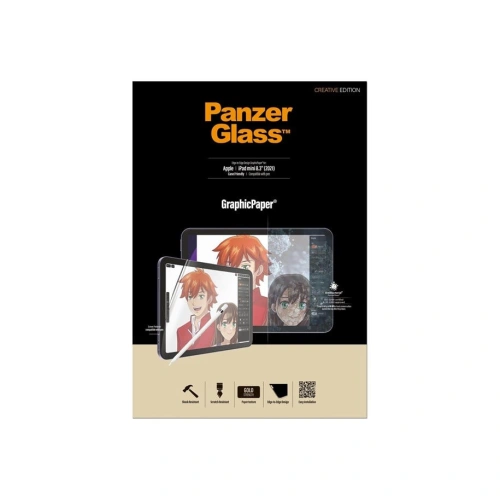 Kup Védőfólia PanzerGlass GraphicPaper Apple iPad mini 2021 (6. generáció) / iPad mini 8.3" 2024 7gen Case Friendly Antibakteriális - PZG393 - {ean13} - Sklep Home Screen
