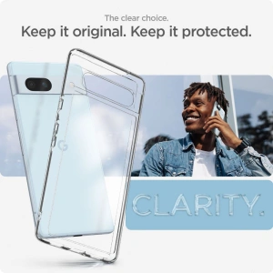 Kup Etui Spigen Ultra Hybrid Google Pixel 7a Crystal Clear - SPN2859 - {ean13} - Sklep Home Screen