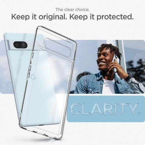 Buy Spigen Ultra Hybrid Google Pixel 7a Crystal Clear - SPN2859 - {ean13} - Home Screen Store Europe