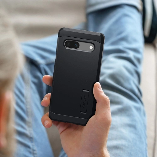 Kup Spigen Gehäuse Tough Armor Google Pixel 7a Schwarz - SPN2860 - {ean13} - Sklep Home Screen