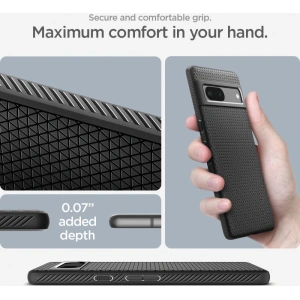 Kup Etui Spigen Liquid Air Google Pixel 7a Matte Black - SPN2861 - {ean13} - Sklep Home Screen