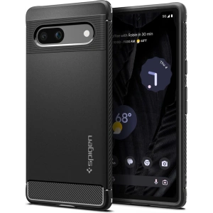 Kup Etui Spigen Rugged Armor Google Pixel 7a Matte Black - SPN2862 - {ean13} - Sklep Home Screen