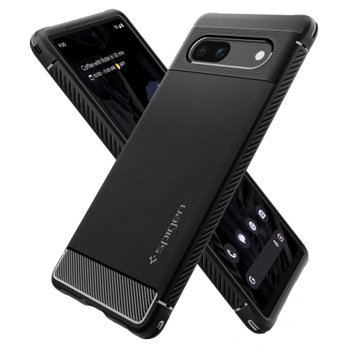 Kup Spigen Gehäuse Rugged Armor Google Pixel 7a Mattschwarz - SPN2862 - {ean13} - Sklep Home Screen