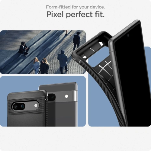 Kup Spigen Gehäuse Rugged Armor Google Pixel 7a Mattschwarz - SPN2862 - {ean13} - Sklep Home Screen