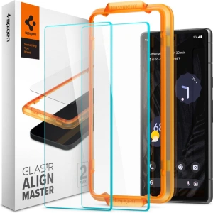 Spigen GLAS.tR AlignMaster Google Pixel 7a Clear [2 PACK]