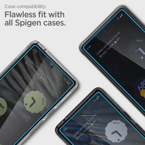 Buy Spigen GLAS.tR AlignMaster Google Pixel 7a Clear [2 PACK] - SPN2863 - {ean13} - Home Screen Store Europe