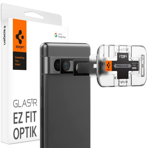 Kup Edzett üveg a Spigen Optik.tr ez Fit Camera Protector Google Pixel 7a Fekete [2 PACK] - SPN2864 - {ean13} - Sklep Home Screen