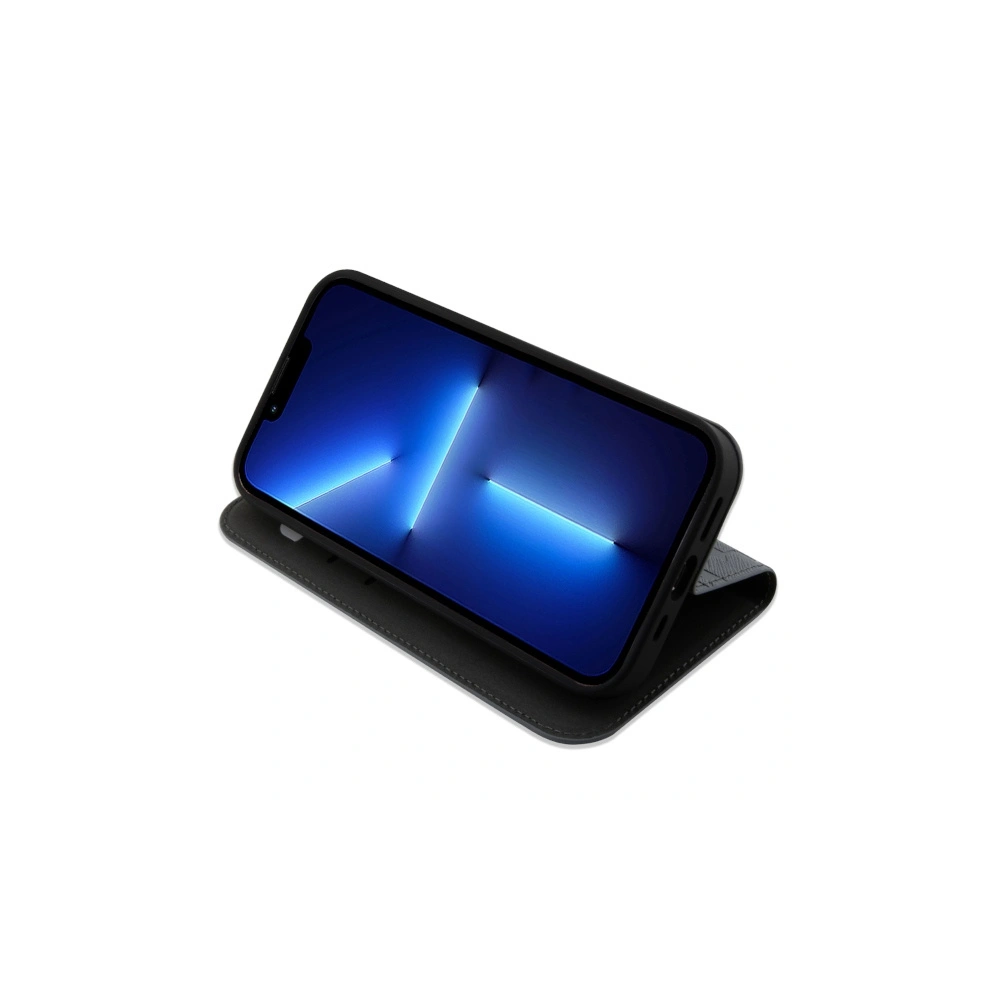 Etui Karl Lagerfeld KLBKP14SSAKLHPG Apple iPhone 14 bookcase srebrny/silver Saffiano Monogram